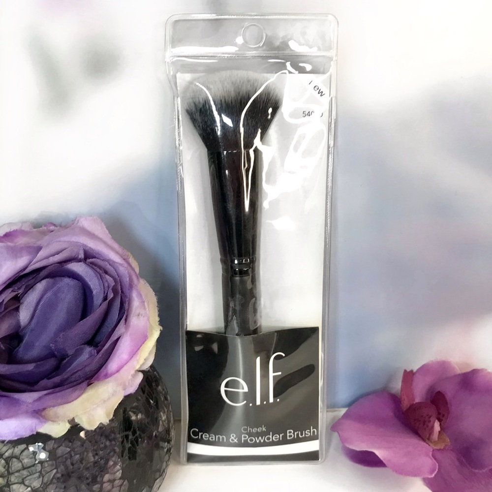 🔴 3/$15! ELF Powder Makeup Brush for Cream & Powder OG No Longer Made *BNIP